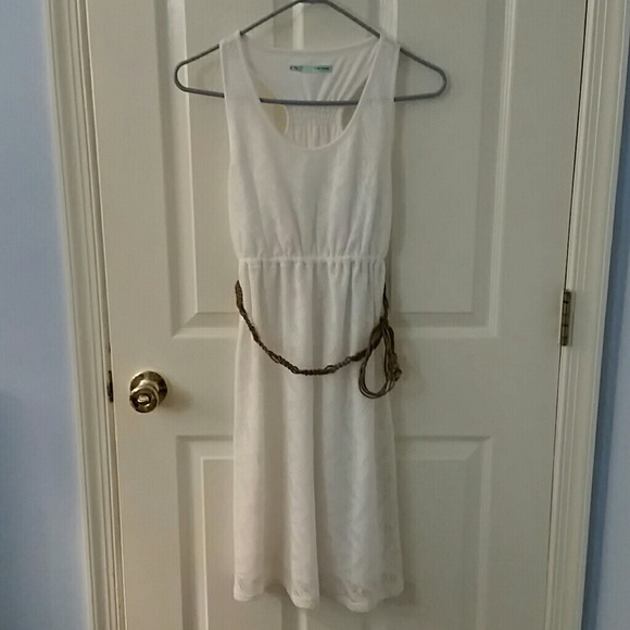 Maurices Dresses & Skirts - B1G1 NWOT Maurices White Lace Boho Dress